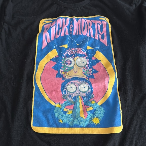 Rick & Morty Psychedelic Poster Tee size Large - Picture 2 of 2